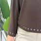 Identity-Maglia con Borchie