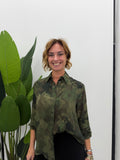 Imperial-Camicia stampa camouflage con colletto classico