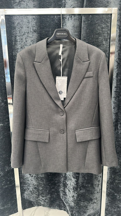 Blazer monopetto regular-fit con tasche