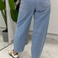 jeans  baggy  denim chiaro