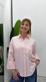 Camicia Manica Strass