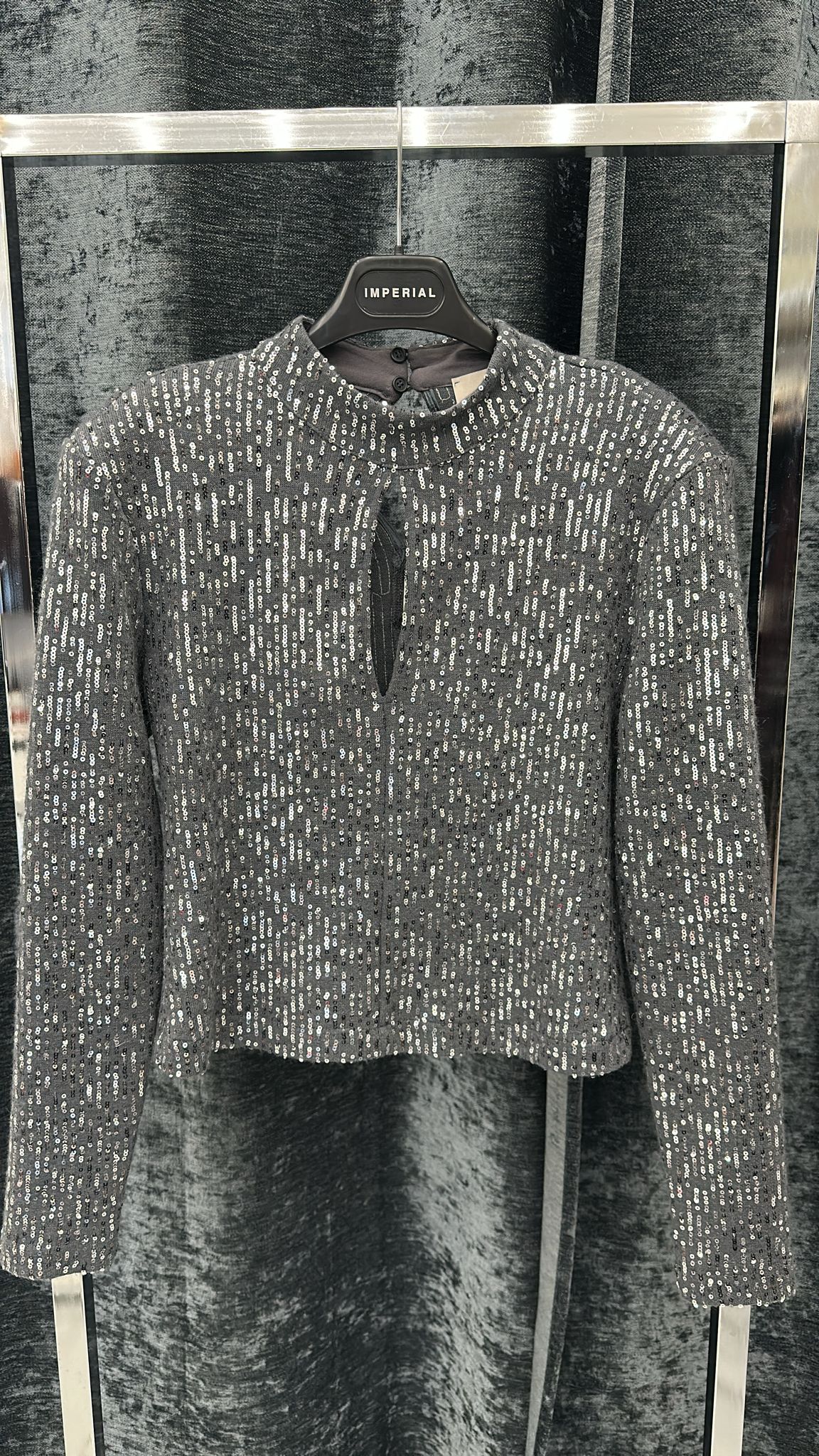 Maglia Goccia di paillettes