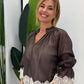 Blusa con Pizzo