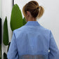 Camicia Crop Righe