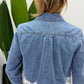 Camicia Jeans Pizzo