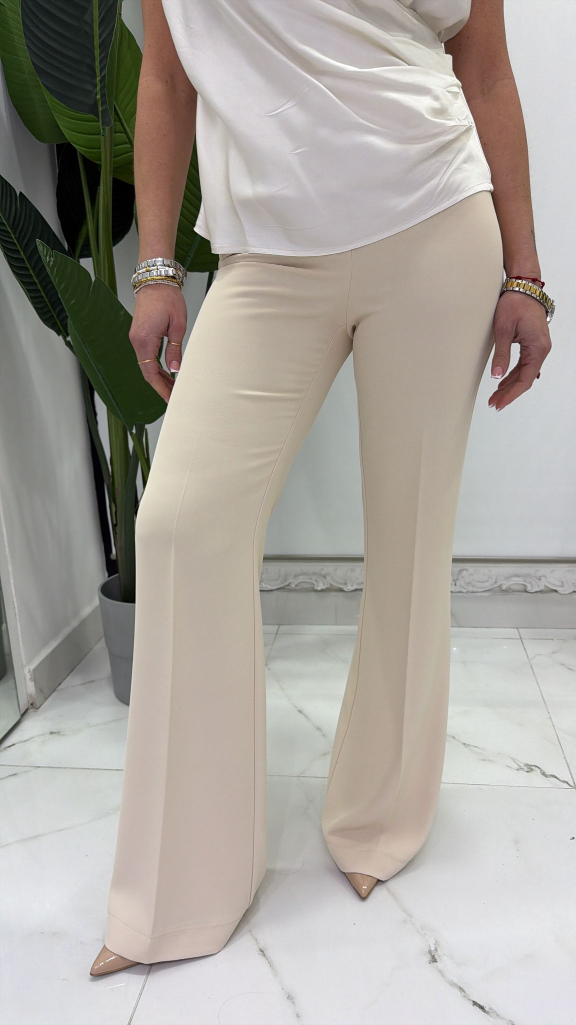 Pantalone Zampa Bottone