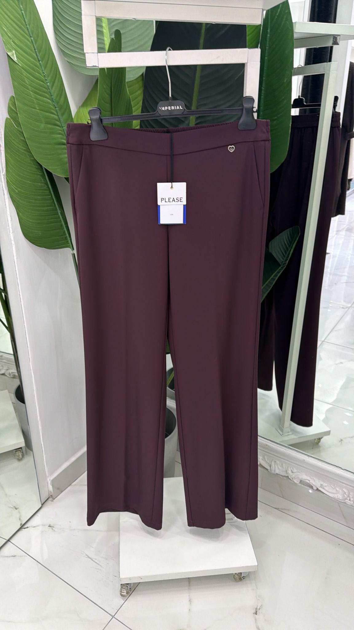 PANTALONE PLEASE CON ELATICO DIETRO