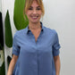 Camicia regular fit con collo classico