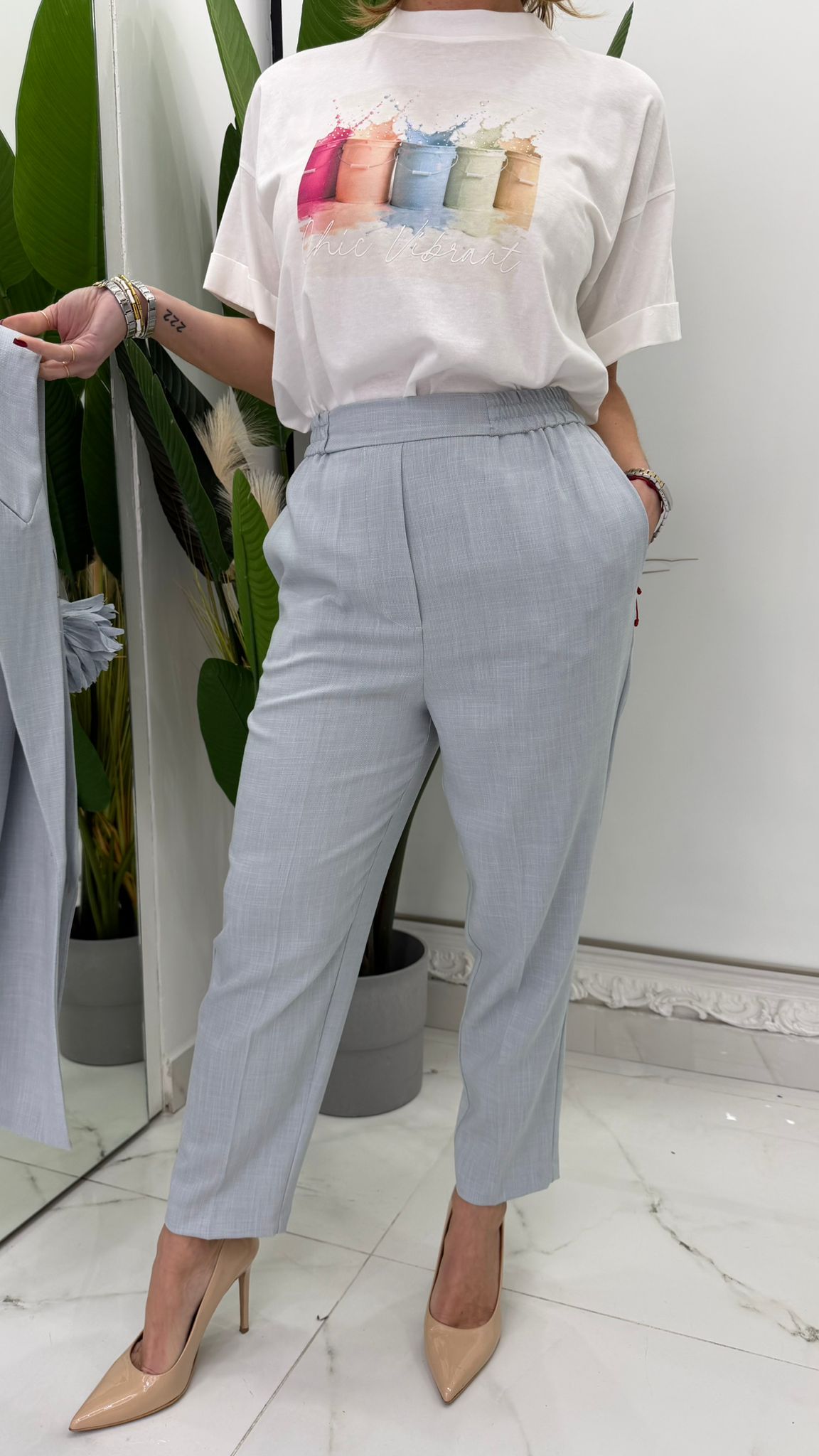 Pantalone Elastico