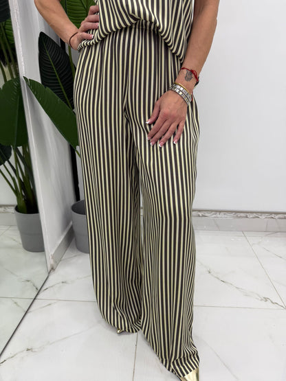 Pantalone Righe